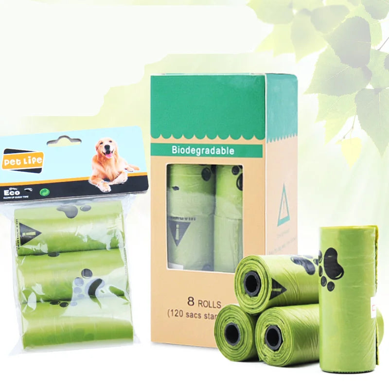 Reusable Pet Emoji Poop Bag Dispenser & Biodegradable Bags