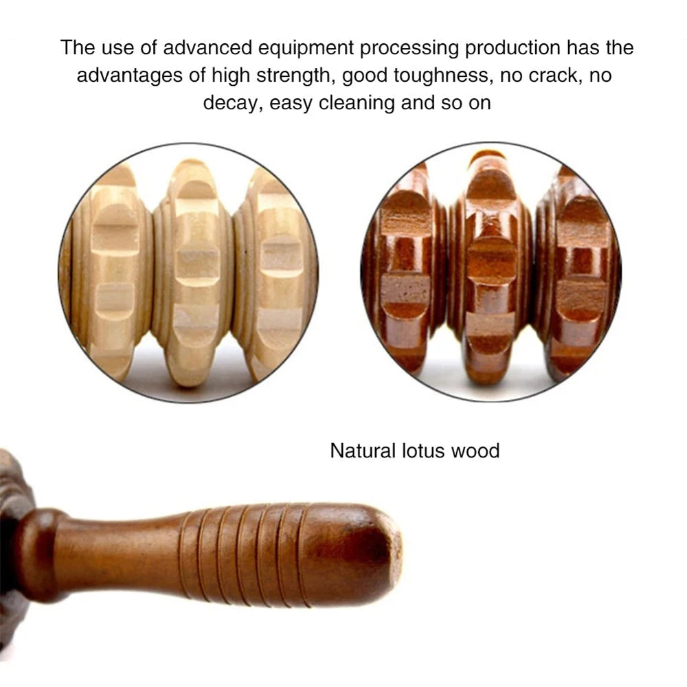 Wooden Body Trigger Point Muscle Massager