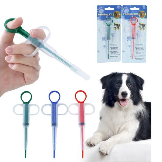 Pet Medicine Syringe Tablet Dispenser