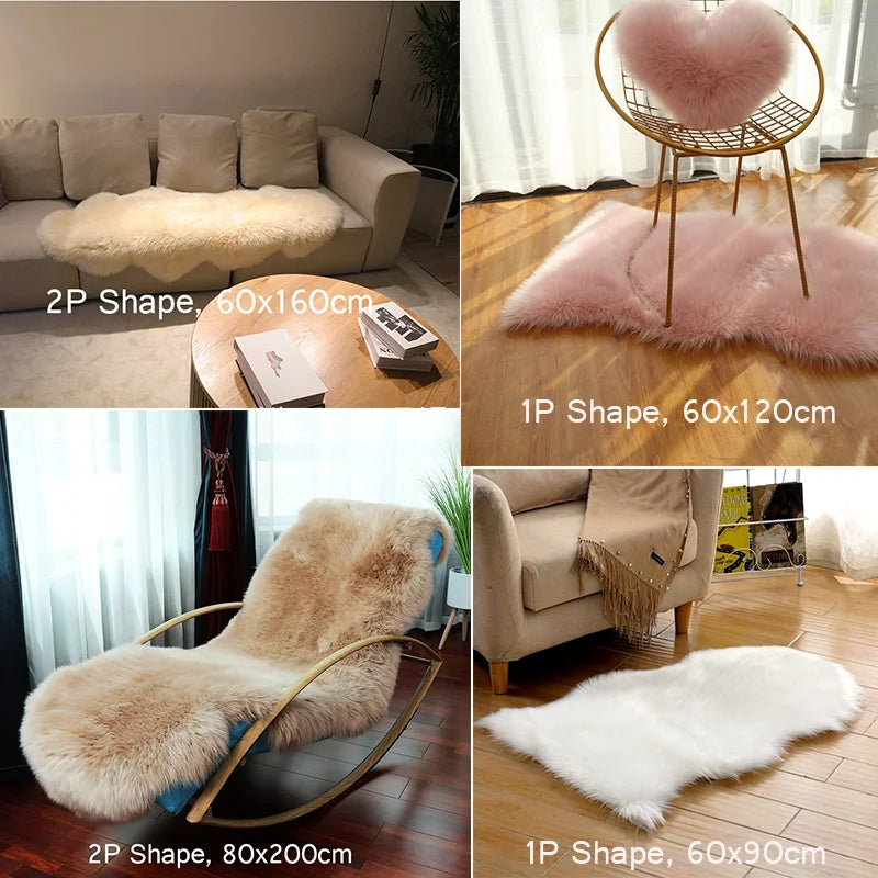 Soft Faux Fur Rugs