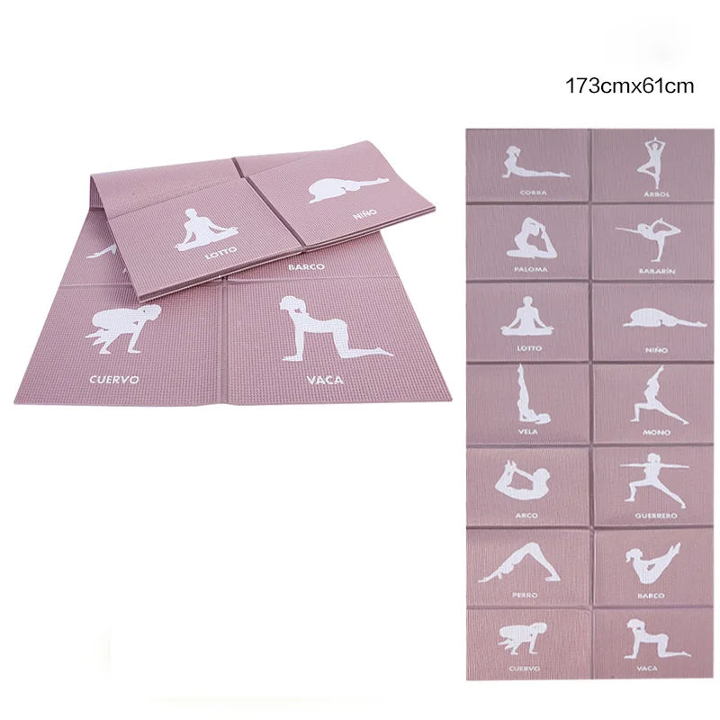 violet  Non-slip Yoga/Pilates Mats